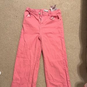 pink Zara jeans size 0 (girls 13-14)